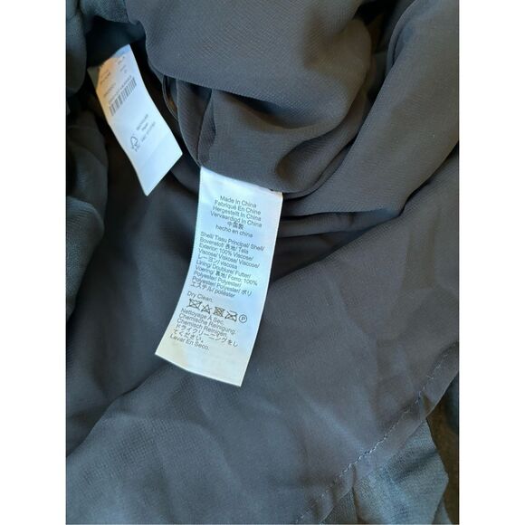 NWT J Crew Collection black pleated Maxi Skirt Lightweight Chiffon, $198 E2 - Picture 8 of 10